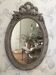 Miroir ancien oval