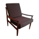 Fauteuil scandinave en teck 1960