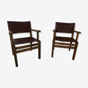 Pair of modernist chairs