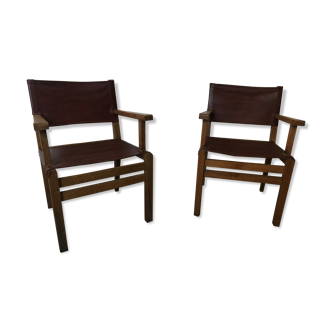 Pair of modernist chairs