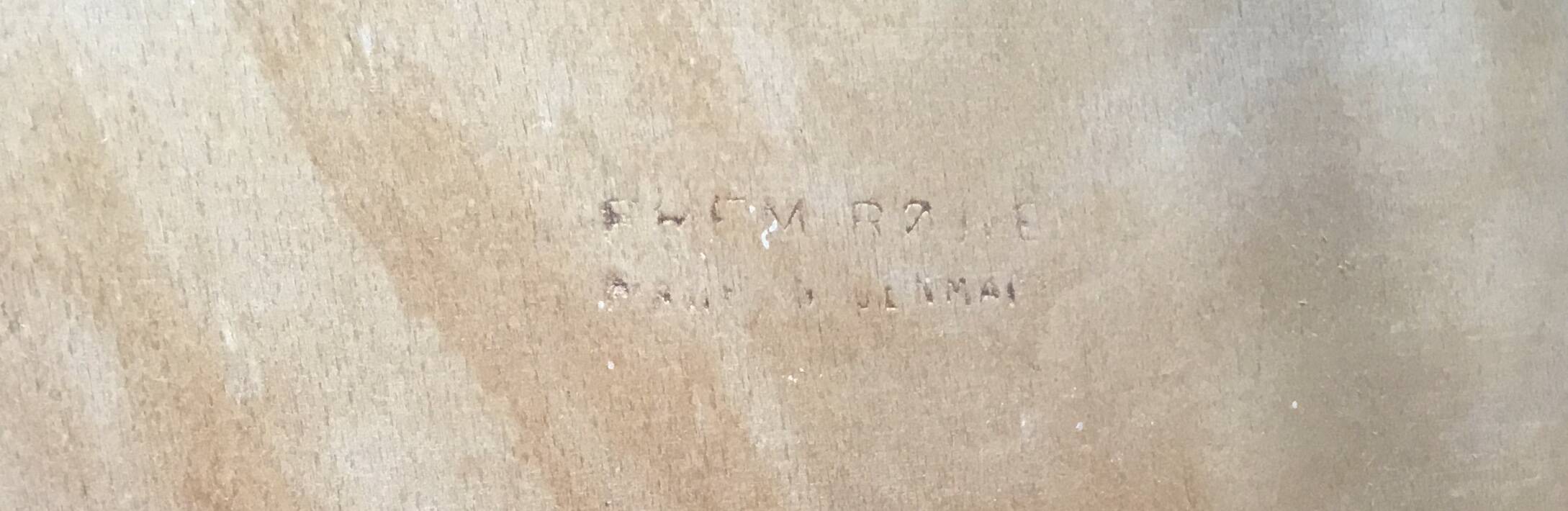 Scandinavian chair by Hans Olsen for Frem Rojle - 1960s