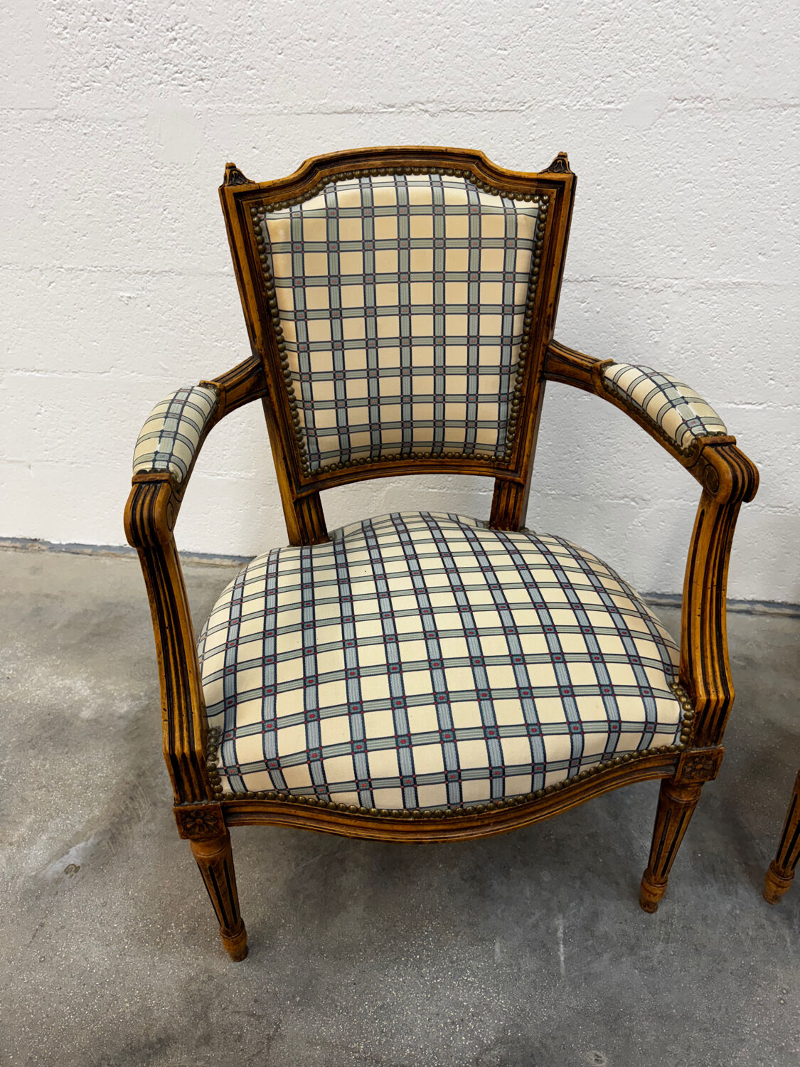 Pair of armchairs from the Louis XVI period