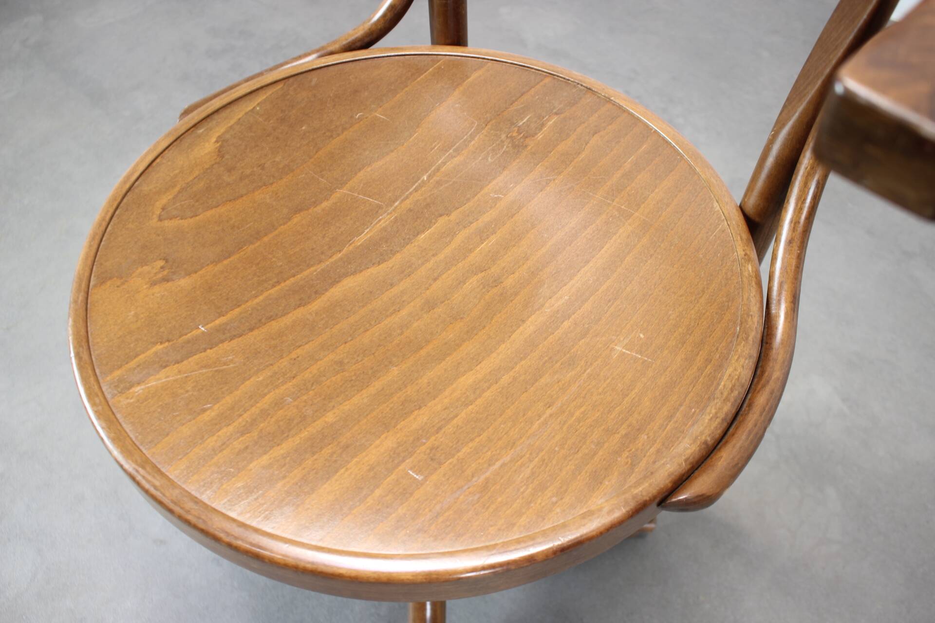 1993 ton czechoslovakia bentwood swivel armchair in the thonet tradition