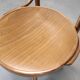 1993 ton czechoslovakia bentwood swivel armchair in the thonet tradition