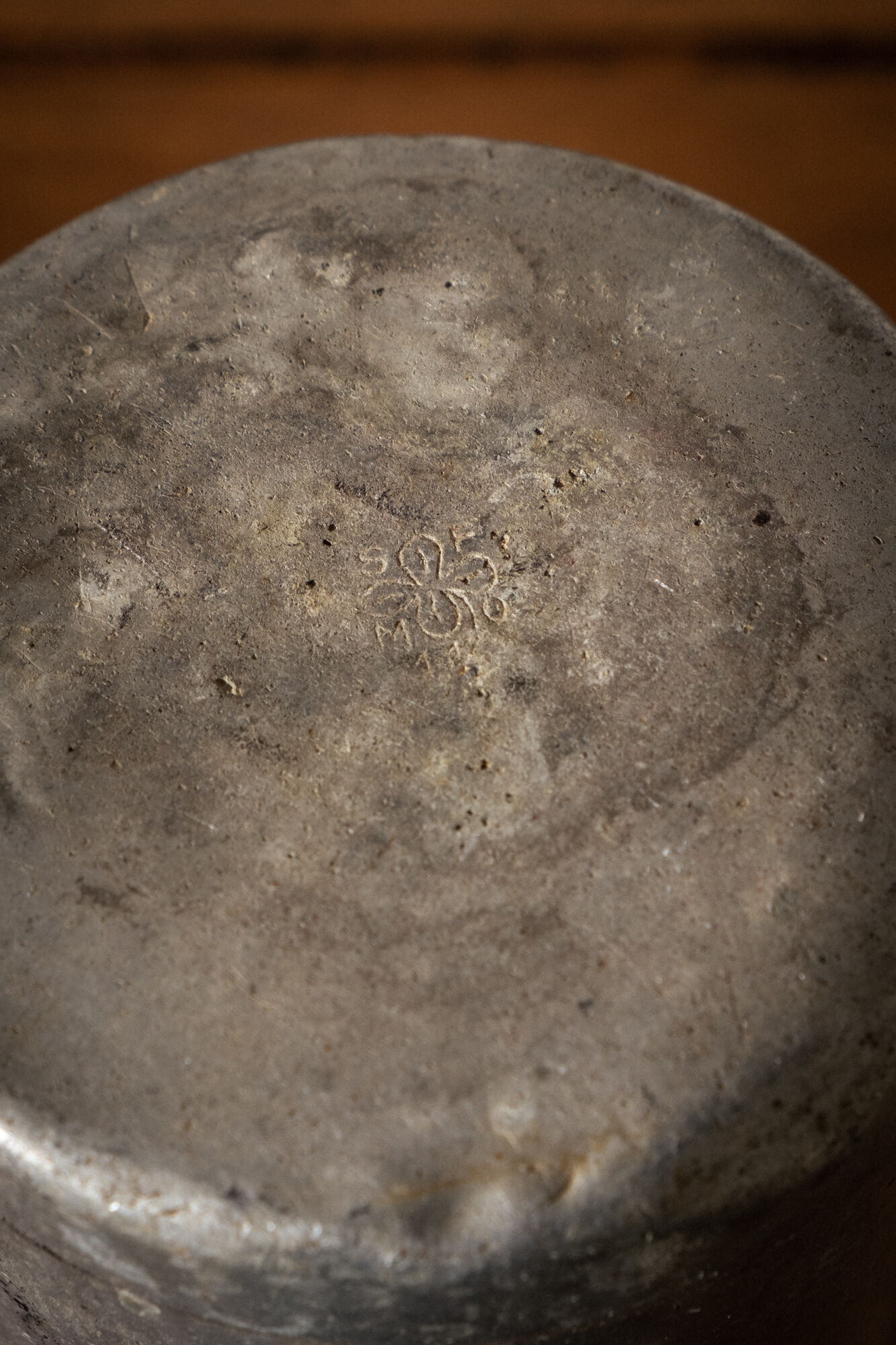 Dairy, Old Aluminum Milk Pot