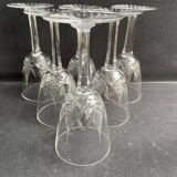 6 Baccarat port glasses Epron service