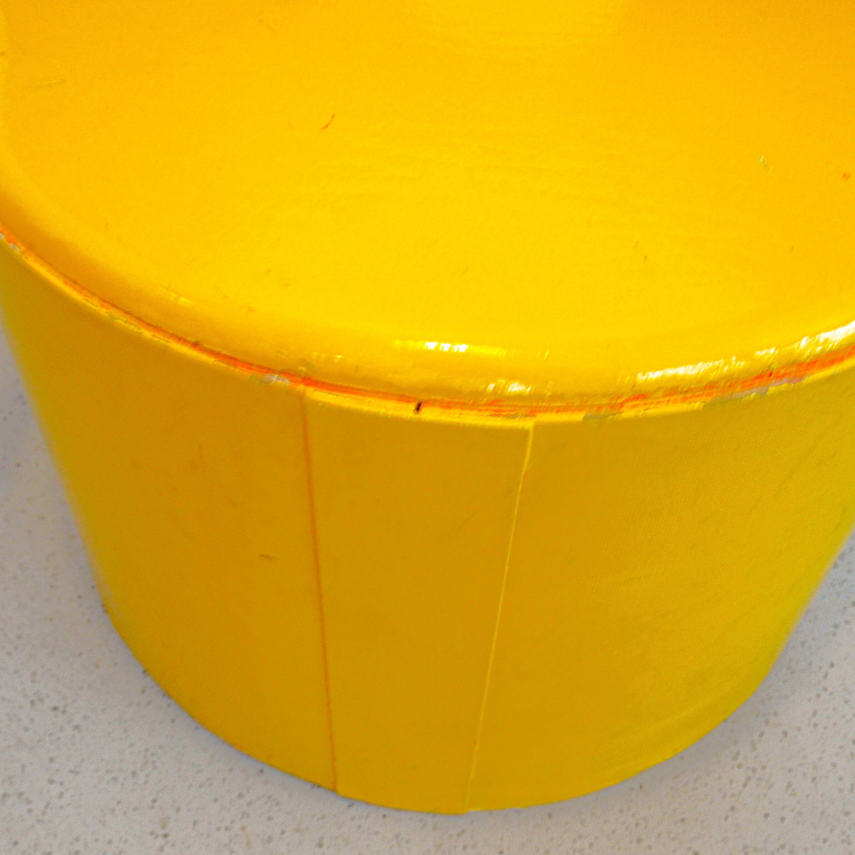 Yellow elephant child's armchair by Jean-Louis Avril, 1960s