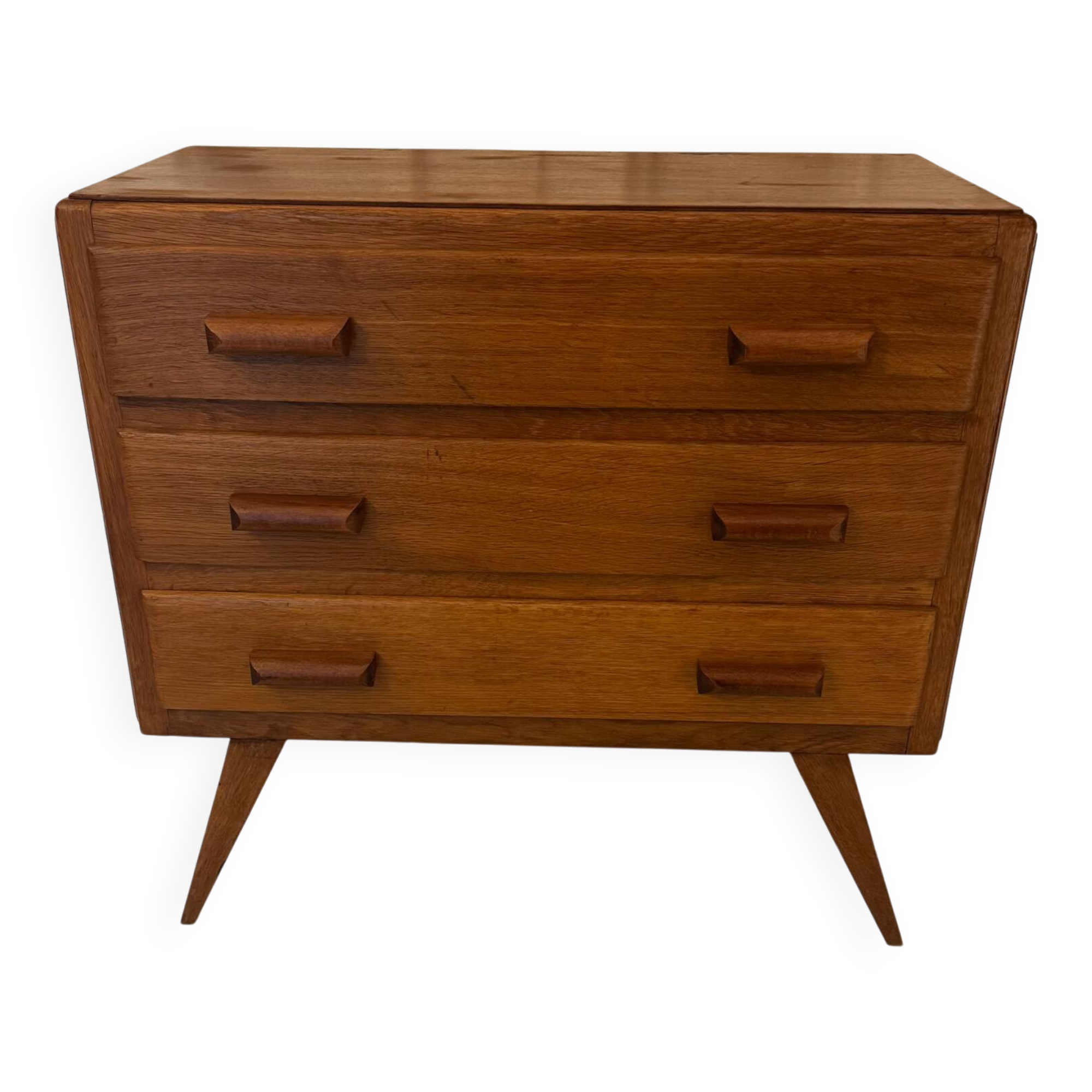 Commode vintage pied compas