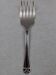 Christofle talisman fish serving fork lacquered China silver-plated metal