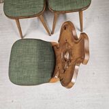 Lot of 4 bistro inn chairs from the 1970s