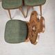 Lot 4 chaises auberge bistrot 1970"