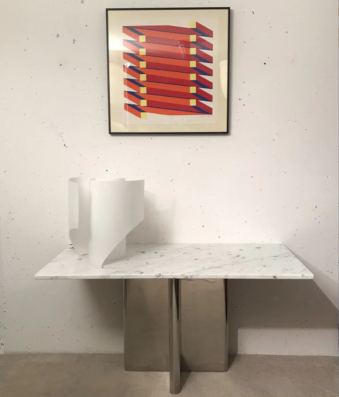 Pair of "Anemone" lamps, Podovo & Bocci, Valenti 1972