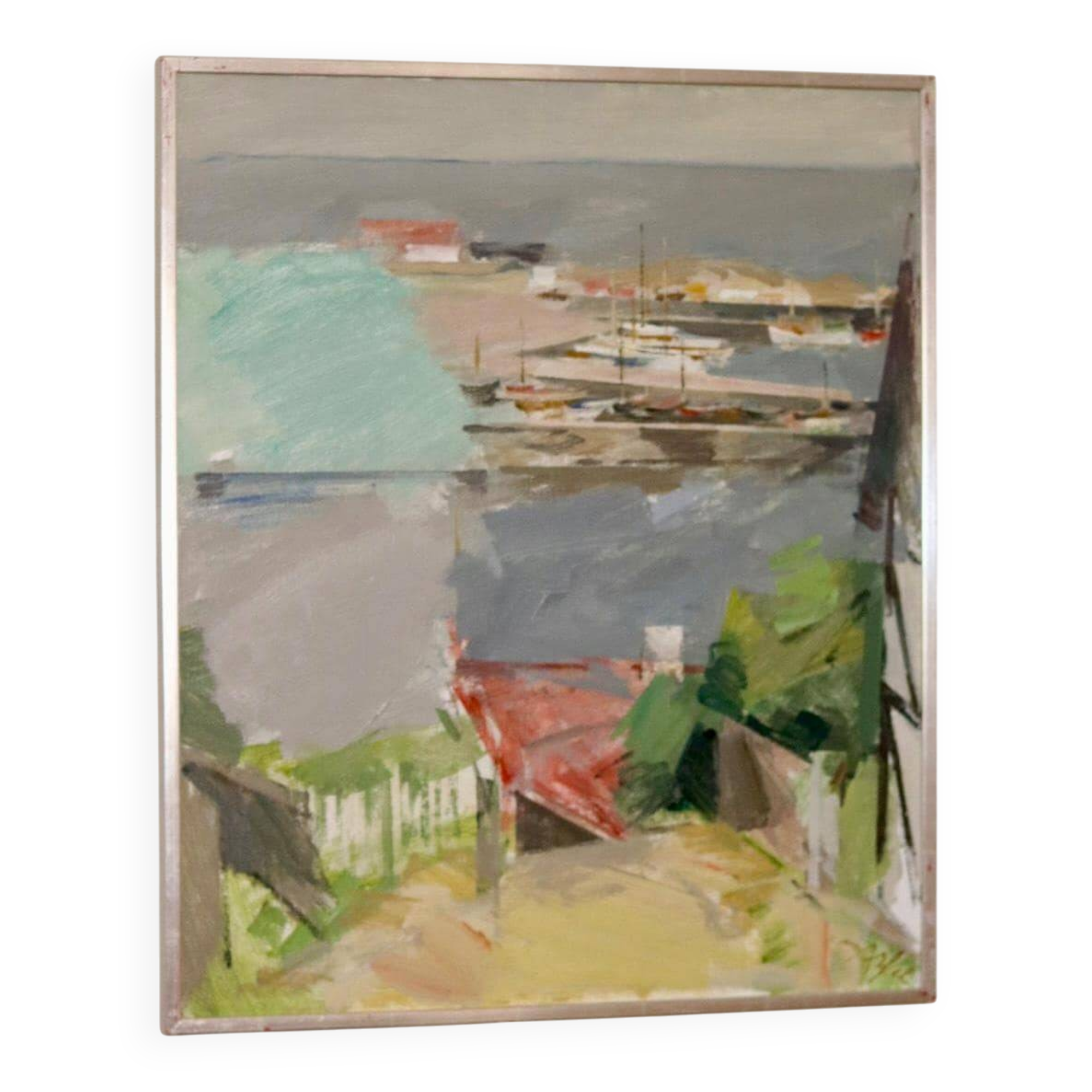 "Boat Scene" by Adrian Van Arkel