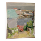 "Boat Scene" by Adrian Van Arkel