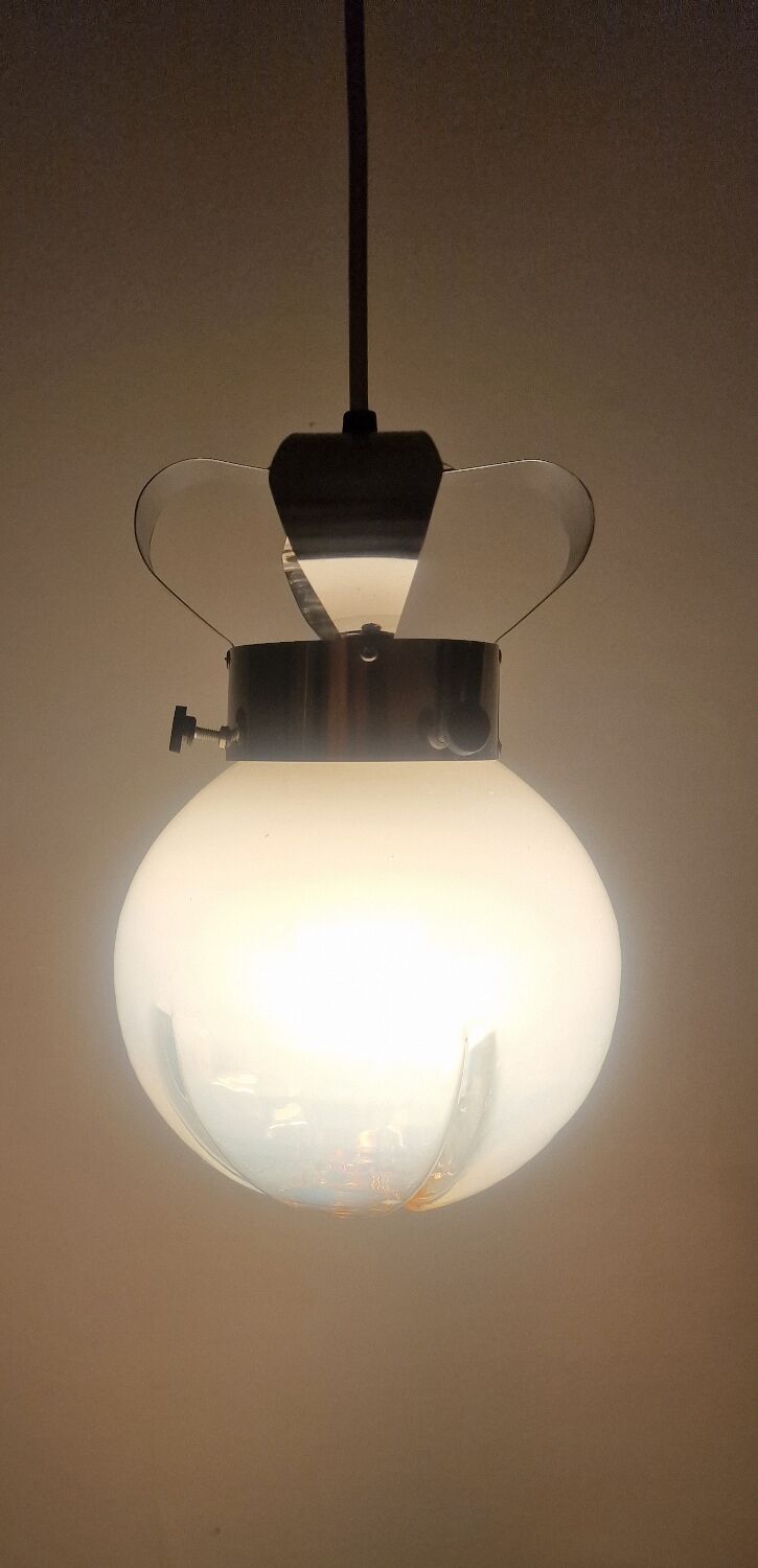 Mazzega suspension lamp from murano reelectrified