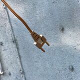 Vintage rattan floor lamp