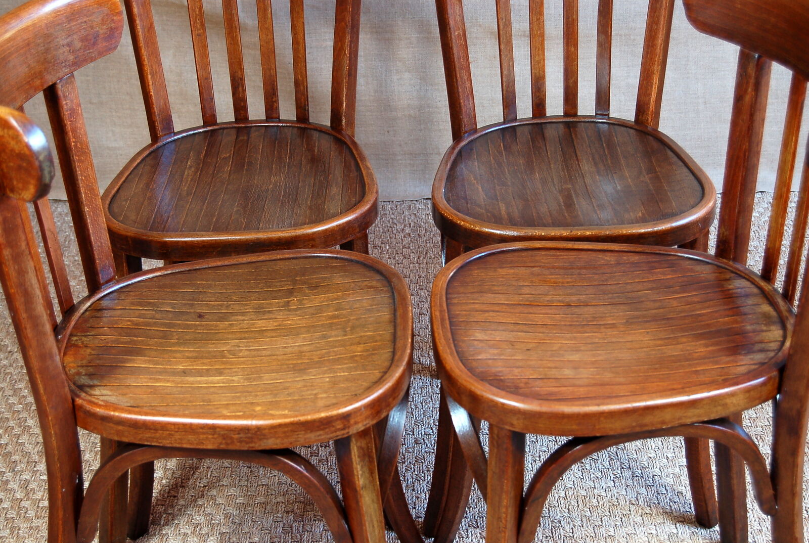 4 chairs Baumann 108 50s