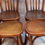 4 chairs Baumann 108 50s