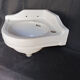 Lavabo d'angle Villeroy et Boch art déco
