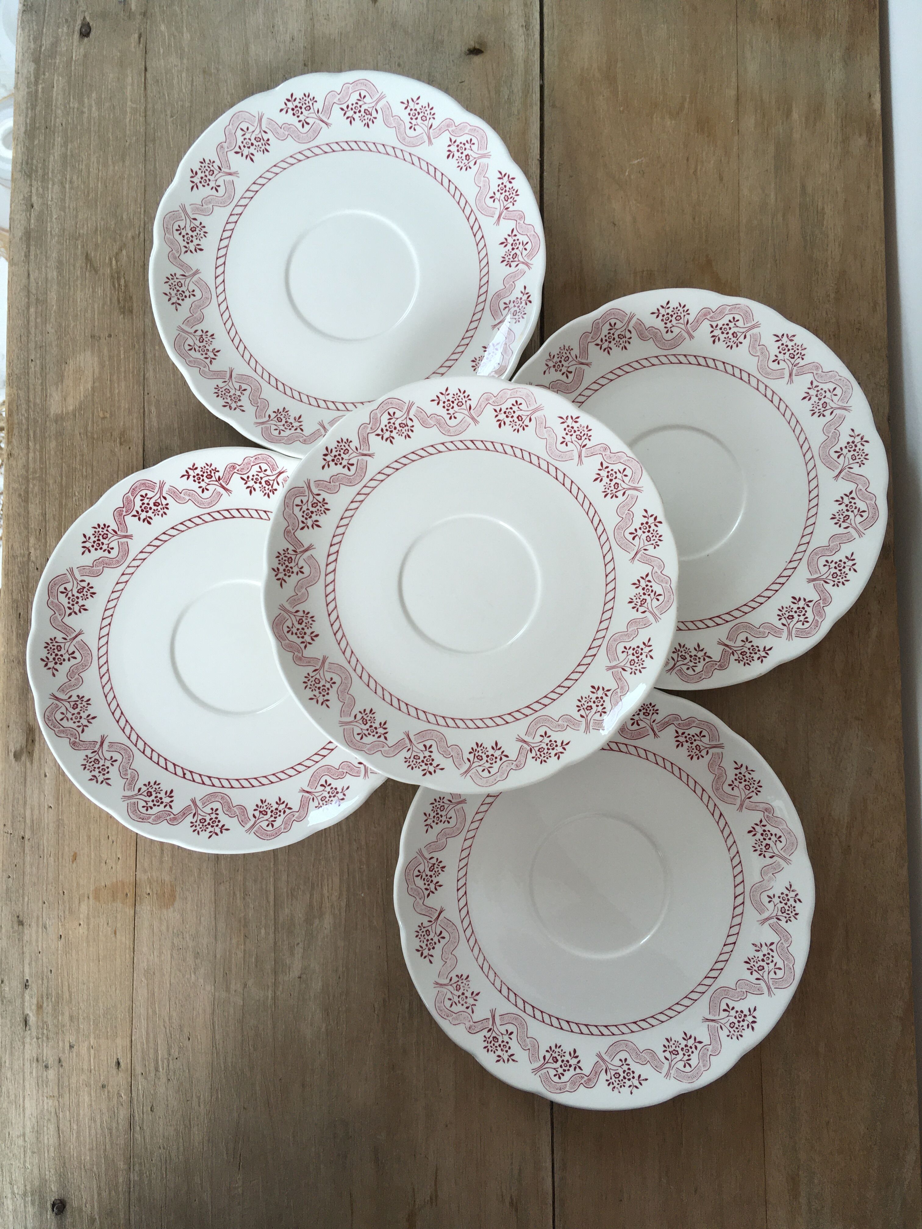 Dessert plates Sarreguemines