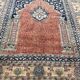 Very beautiful antique Persian carpet Tabriz very fine silk 135x160 cm