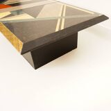 Giovanni Offredi Coffee Table for Saporiti, 1980