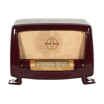Radio vintage bluetooth : Ducretet-Thomson L 124 de 1952