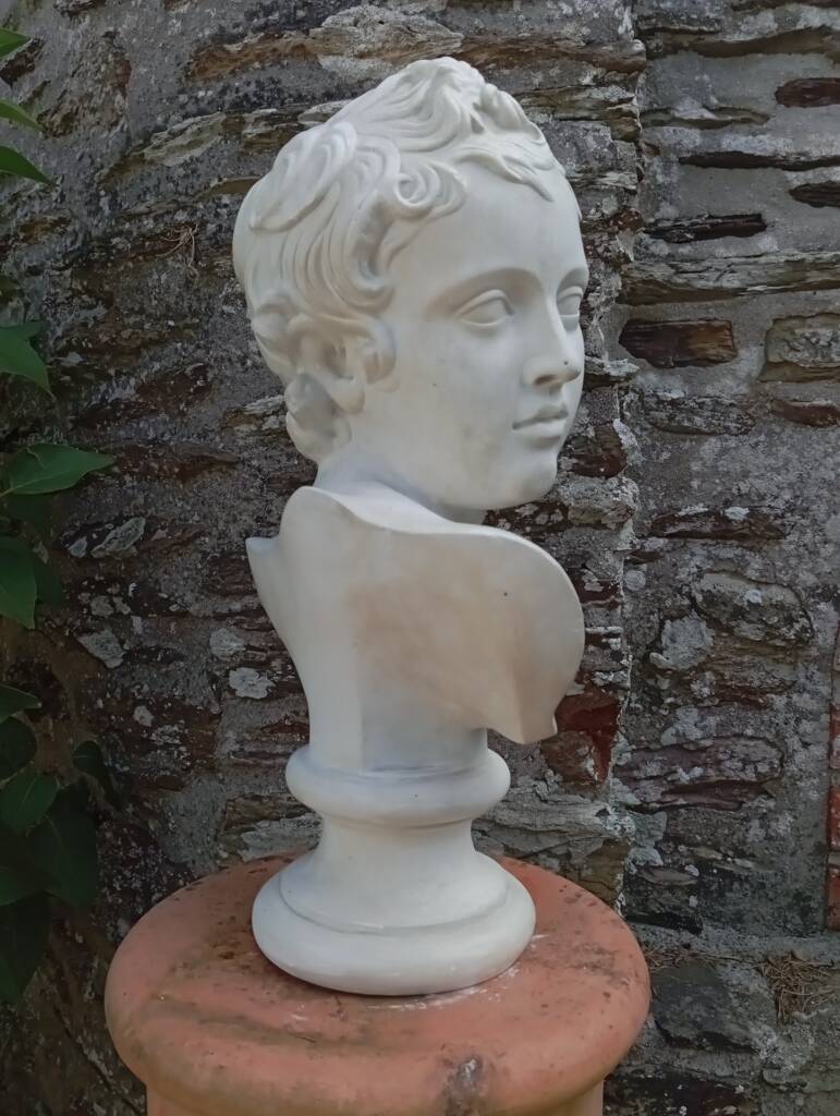 Bust of Eros, cast from the Louvre early 20th century.