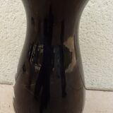 Navy blue and gold vase