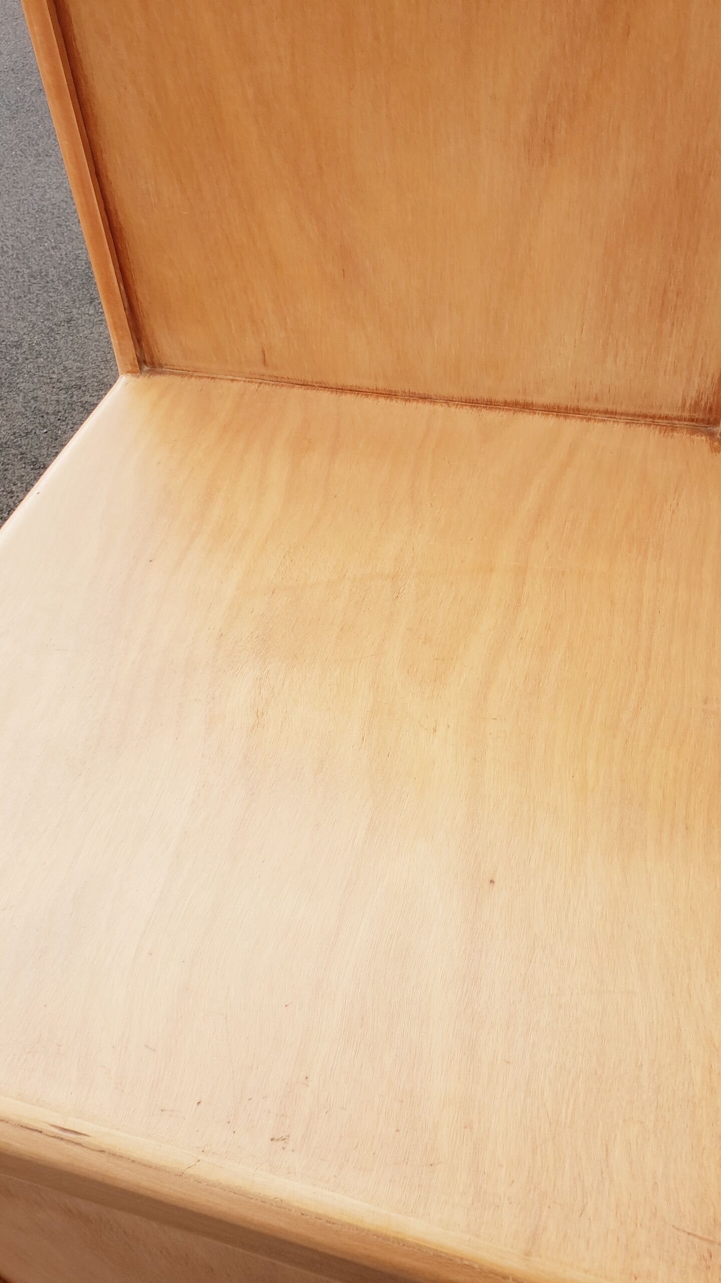 Vintage asymmetric cabinet