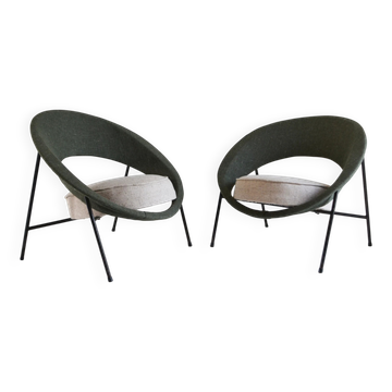 Paire de fauteuil Saturne de Geneviève Dangles et Christian Defrance