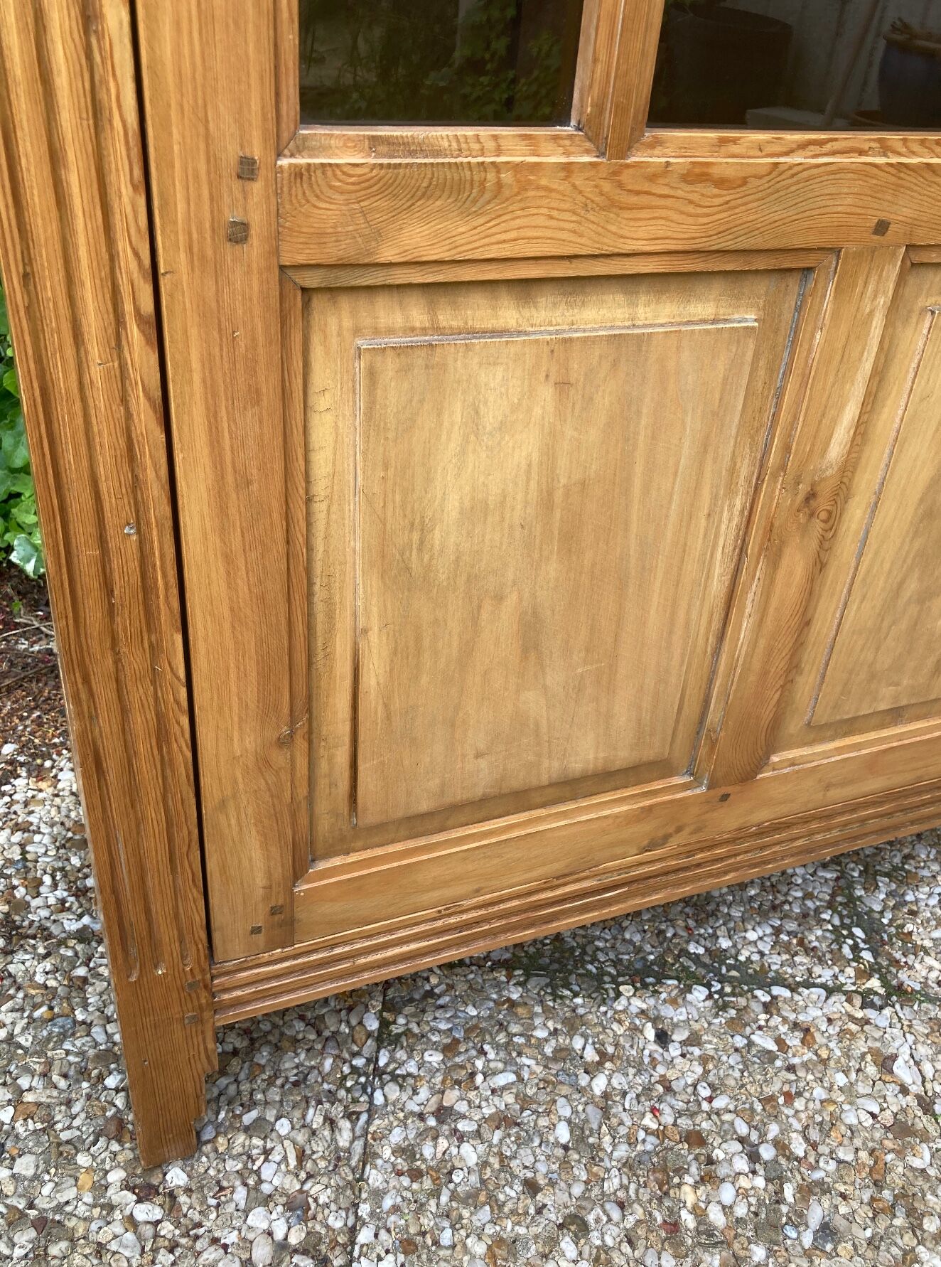 Vintage glazed Parisian wardrobe