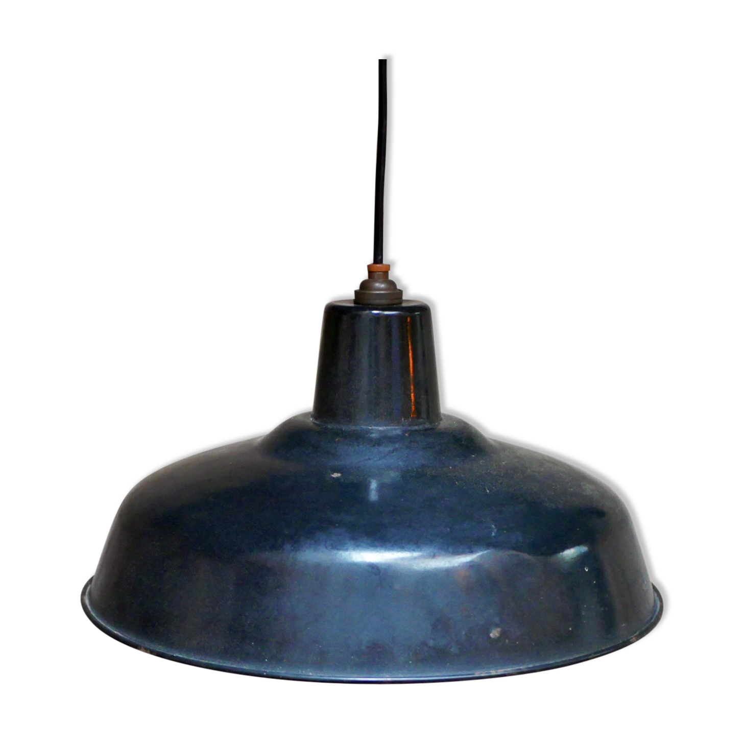 Suspension industrielle en tôle émaillée