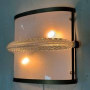 Pair of Venetian wall lights in Murano glass circa 1950