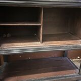 Buffet 2 portes avec plaques bronze chauve souris