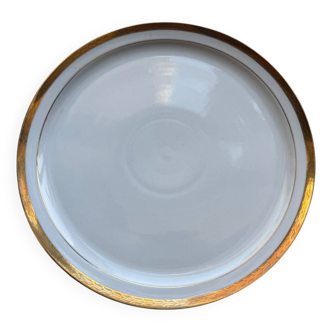 Plat en porcelaine Saint-Amand