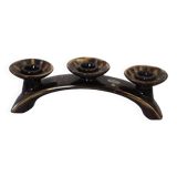 3-branched candle holders Jasba Keramik
