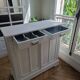Superb vintage white Parisian buffet