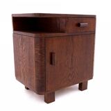 Tables de chevet Art Déco, milieu du XXe siècle, Pologne