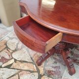 Table guéridon violoné acajou epoque xix°