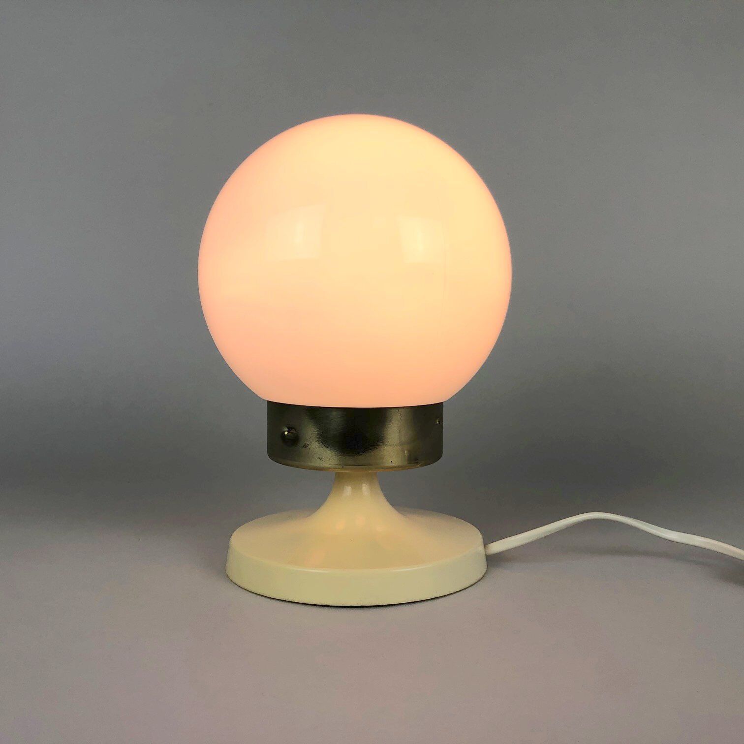 Lampe de table vintage de Tchécoslovaquie années 1980