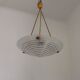 French Vintage Art Deco Style Hanging Ceiling Light – Clichy Glass Shade
