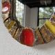 Pair of ceramic mirrors 1950 dlg Mithé