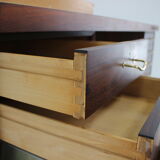 1960s Large exclusive free standing palisander desk