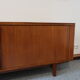Danish teak sideboard of the 60s with accordion doors