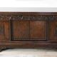 Brown oak sideboard, 1890s