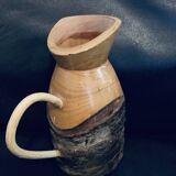 Pichet en bois sculpté 15cm