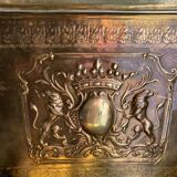 Copper fountain decoration