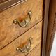Buffet, cabinet Art Déco vintage italien en noyer foncé