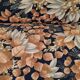 Modular sofa / Pair Armchairs - Fabric leaves - Vintage - Bonacina